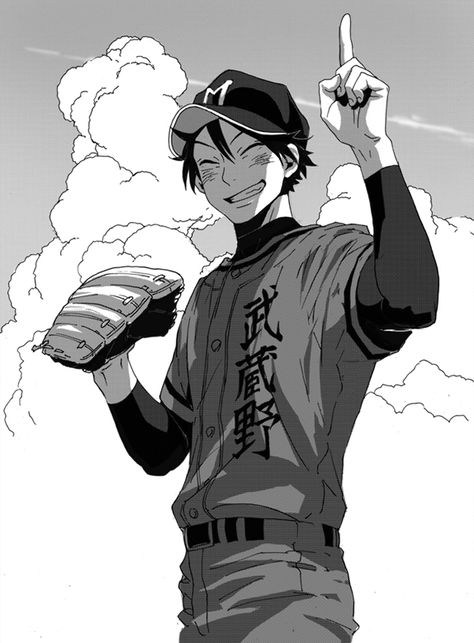 Tags: Anime, Cap, Baseball Glove, Ookiku Furikabutte, Baseball Uniform, Motoki Haruna, Undershirt Anime Baseball Guy, Big Windup, Sports Illustrations Art, Anime Baseball, Eyes Clothes, Baseball Drawings, Cap Drawing, Baseball Guys, Anime Guy