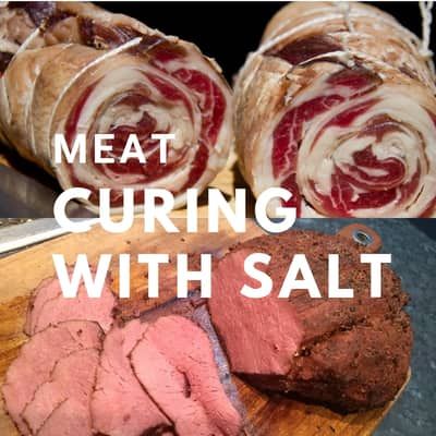 Quick or dry curing? Smoking? Find out which type of salt is best for meat curing. Elevate your culinary skills with our informative guide. Meat Preservation, Preserving Meat, Curing Meat, Meat Curing, Making Sausage, Cured Meat Recipes, Beef Ham, Homemade Sausage Recipes, Jerky Recipes