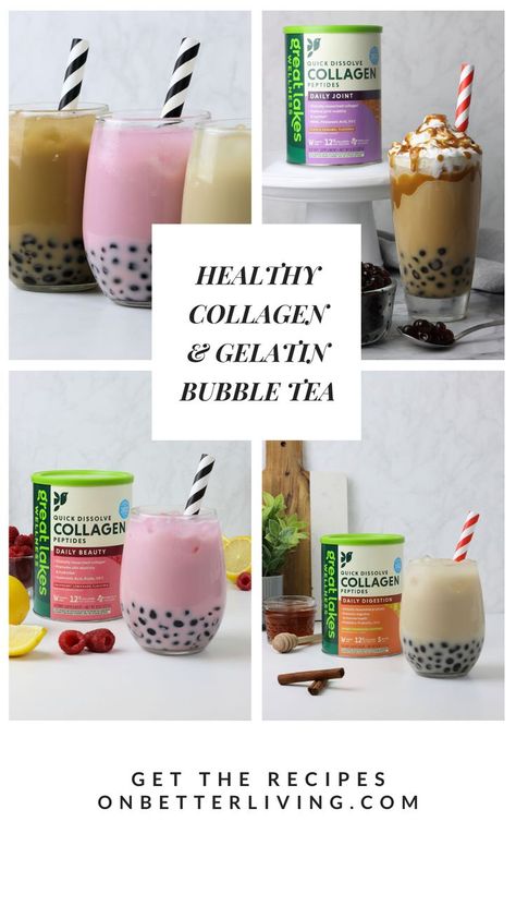 Keto Bubble Tea, Healthy Bubble Tea, Popping Boba Recipe Gelatin, Bubble Tea Recipe With Popping Boba, Bubble Tea Ingredients, How To Make Boba, How To Make Gelatin, Gelatin Bubbles, Boba Recipe