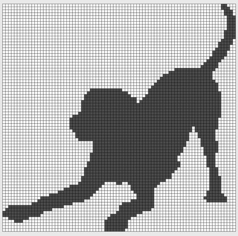 Dog Knitting Chart, Labrador Knitting Pattern, Dachshund Alpha Pattern, Dog Alpha Pattern, Black Labrador Cross Stitch Patterns, Whippet Cross Stitch, Dog Needlepoint, Fuse Bead Patterns, Dog Quilts