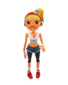 Tasha Subway Surfers, Pink Subway Surfers, Subway Surfers Characters, Surfer Costume, Subway Surfers Download, Subway Surfers Game, Subway Surfer, Jester Outfit, Subway Surf