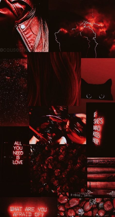 Red And Black Aesthetic Collage, Red Witchy Aesthetic, Red Aesthetic Neon, Red Gothic Aesthetic, Red Witch Aesthetic, Neon Red Aesthetic, Sparkly Wallpaper Aesthetic, Shimmer Aesthetic, Maroon Aesthetic