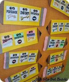 Step into 2nd Grade with Mrs. Lemons: Author's Purpose Authors Purpose Anchor Chart, Amy Lemons, Second Grade Writing, Teaching Lessons Plans, Teaching Second Grade, Classroom Tips, Reading Street, 2nd Grade Ela, Third Grade Reading