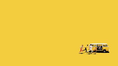 Yellow Wes Anderson, Wes Anderson Wallpaper Desktop, Film Wallpaper Desktop, Little Miss Sunshine Wallpaper, Yellow Desktop Wallpaper, Wes Anderson Wallpaper, Desktop 1920x1080, Sunshine Wallpaper, Desktop Wallpaper Design