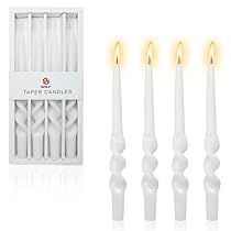 Dripless Taper Candles, Dripless Candles, Twisted Candles, Spiral Candles, White Candle Sticks, Cream Candles, Tapered Candle, Twist Candle, Long Candles