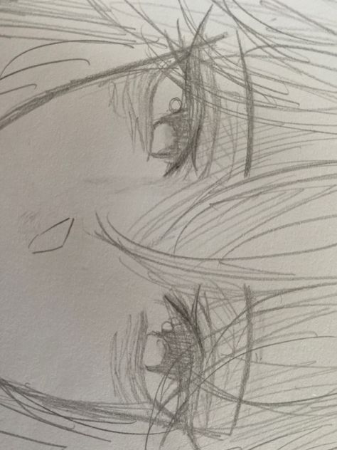 Eye Drawing Semi Realism, Eyes Drawing Reference Semi Realistic, Anime Semi Realistic Sketch, Anime Eyes Semi Realistic, How To Sketch Semi Realistic Face, Idea Drawing, Art Drawings Sketches Creative, Drawing Inspo, Anime Sketch