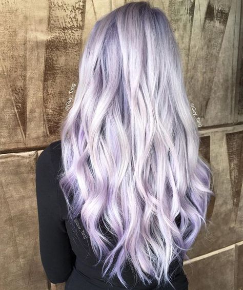 50 Sexy & Expressive Opal Hair Color For Every Occasion | EcstasyCoffee Pastel Lilac Hair, Silver Purple Hair, Guy Tang Hair, Hair Color 2017, Opal Hair, 23 September, Purple Highlights, Lilac Hair, Lavender Hair