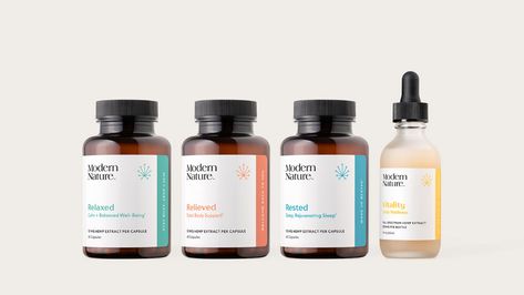 Modern Nature on Behance Tincture Label Design, Supplements Branding, Supplements Packaging, Bath Bomb Recipes, Branding Process, Oils For Dogs, Beautiful Branding, Cosmetic Packaging, Hemp Oil