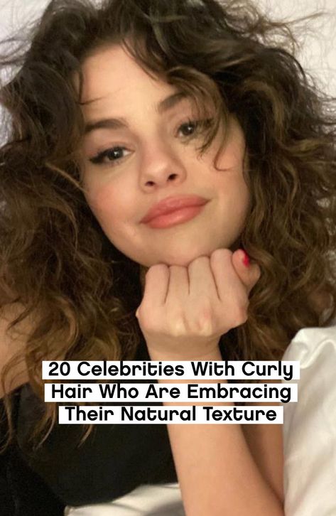 Hello, gorgeous ringlets, kinks, and coils. Celebrities With Naturally Curly Hair, Vanessa Hudgens Natural Hair, Celebs With Naturally Curly Hair, Celebrity With Curly Hair, Selena Curly Hair, Selena Gomez Hair Curly, Wavy Hair Celebrities, Curly Haired Celebrities, Celebrities Natural Hair