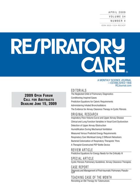 BACKGROUND: Positive-expiratory-pressure (PEP) therapy uses positive airway pressure generated by a either a fixed-orifice resistor or a threshold resistor. We hypothesized that tubing diameter and length, and the diameter of the PEP bottle's air-escape orifice would impact the PEP pressure delivered to the airway and determine whether the PEP bottle acts as a threshold resistor or a fixed-orifice resistor.METHODS: We designed a model composed of a bottle partially filled with water, a compres Atmospheric Pressure, Respiratory Care, Science Journal, Below The Surface, Compressed Air, Equations, Water, Design