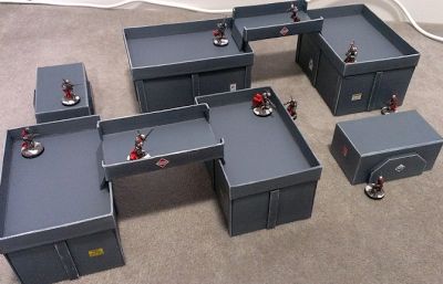 Descent of Angels: Infinity Terrain - Cheap and Easy Cyberpunk Terrain, Scifi Terrain, Infinity Terrain, Ark Ideas, Mdf Terrain, Rpg Terrain, Warhammer Scenery, Tabletop Scenery, Necromunda Terrain