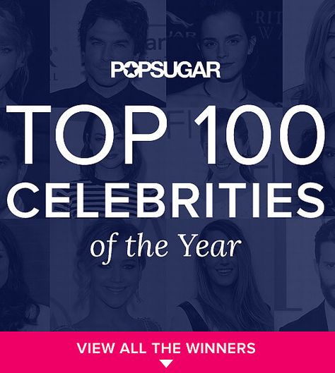 Are we really surprised that Taylor Swift won? Find out who made the 2015 POPSUGAR 100 this year, a ranking of the 100 hottest celebs! Top Celebrities, Career Success, The Winner, Popsugar, Taylor Swift, Swift, The Year, The Top, This Year