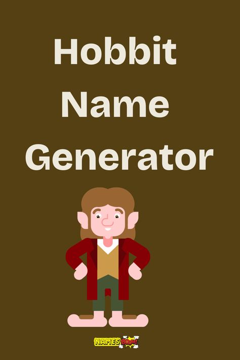 hobbit name generator Hobbit Name Generator, Hobbit Party Activities, The Hobbit Activities, Hobbit Names, Hobbit Party Ideas, Hobbit Themed Party, Hobbit Crafts, Hobbit Birthday Party, Hobbit Core