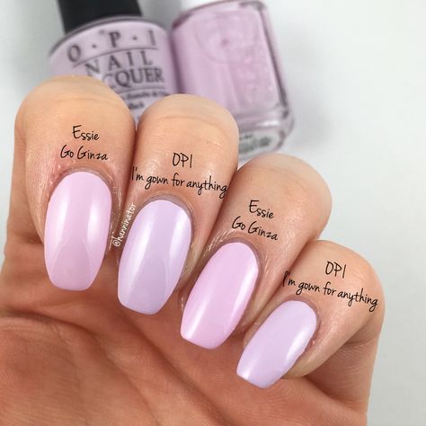 Opi Im Gown For Anything, Dip Nail Color, Essie Go Ginza, Elegant Nail Polish, Baby Blue Acrylic Nails, Opi Nail Polish Colors, Dip Nail Colors, Nail White, Dip Nail