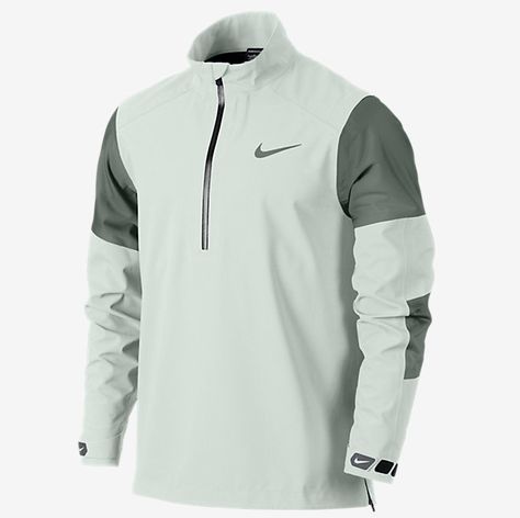 NIKE TOP Sport Style Men, Sport Jacket Men, Sportswear Outfits, Golf Jacket, Golf Attire, Half Zip Jacket, Golf Jackets, Golf Clothing, Golf Outfits Women