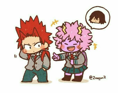 Kiri×Mina Kirishima X Ashido, Mina Ashido X Kirishima, Izuku Uraraka, Kirishima X Mina, Ashido Mina, Hiro Big Hero 6, Mina Ashido, Alien Queen, Kirishima Eijirou