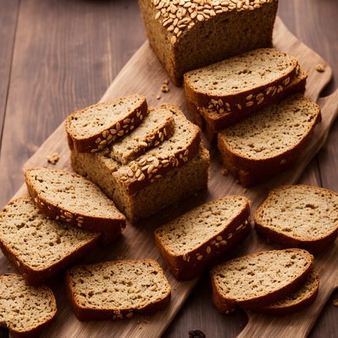 Oat Bran Bread Recipe, Oat Bran Bread, Bran Bread Recipe, Sandwich Loaf Recipe, Bran Bread, How To Bake Bread, Oatmeal Bread Recipe, Dough Food, Recipes Banana