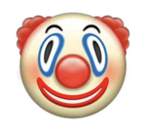 Clown Emoji, Clown Meme, Barbie Funny, Emoji Pictures, Rennaissance Art, First Youtube Video Ideas, Emoji Stickers, Reaction Face, Funny Emoji