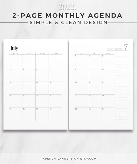 Planner Monthly Layout, Binder Templates, Monthly Schedule, Digital Planner Ideas, Printable Notes, Monthly Planner Printable, Refillable Planner, Printable Planner Pages, Planner Inserts Printable