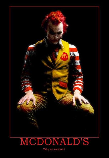 ronald mcdonald joker | Recent Photos The Commons Getty Collection Galleries World Map App ... Funny Wallpaper Pictures, Terrifying Pictures, Funny Joker, Phone Humor, Demotivational Posters, Bruce Timm, Joker Wallpapers, Creepy Clown, Funny Phone Wallpaper