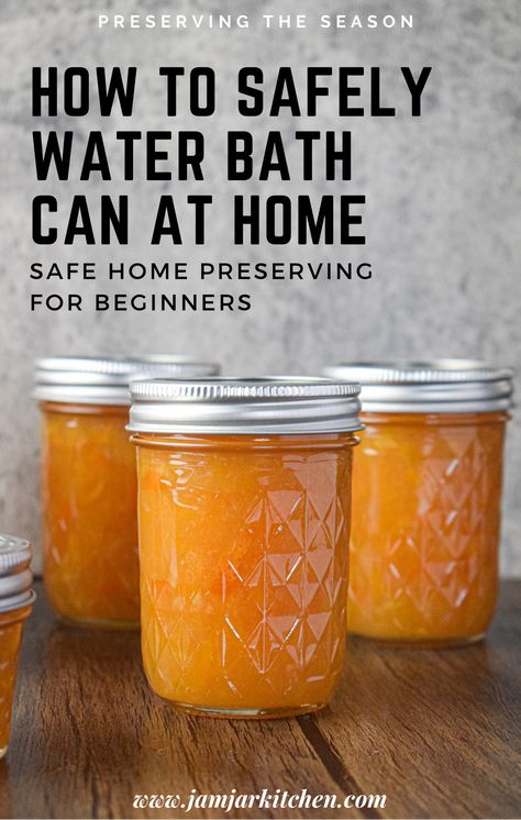 How To Do Water Bath Canning Water Bath Canning Pumpkin Puree, Canning Pumpkin Puree Water Bath, Canning Pumpkin Puree, Green Chicken Chili, Canning Jelly, Dry Canning, Canning Water, Storing Food Long Term, Hot Water Bath Canning