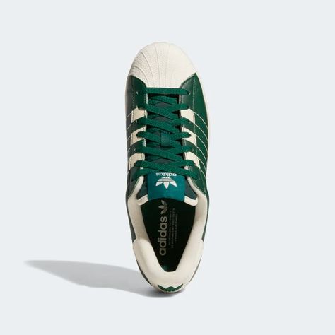 Custom Green Adidas Sneakers, Adidas Sporty Green Custom Sneakers, Urban Green Adidas Sneakers, Luxury Green Adidas Sneakers, Adidas Superstar Green, Adidas Shoes Superstar, Superstars Shoes, Green Man, Adidas Online