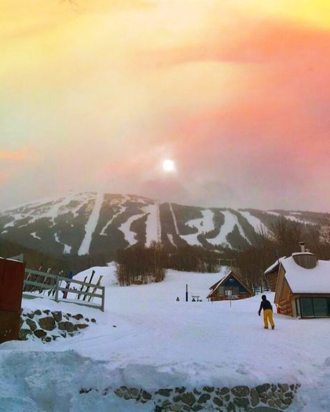 Romanticizing Winter, Sugar Loaf Mountain, Maine Winter, Ski Trips, Christmas Landscape, Ski Area, Ski Trip, 2024 Vision, Holly Jolly