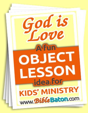 Fun Object Lesson on Love for Kids {The Fruit of the Spirit #1} • BibleBaton Fruit Of The Spirit Lessons, Fruit Of The Spirit Love, Family Discipleship, Sunday School Object Lessons, Kids Church Lessons, Spirit Love, Kids Fruit, Bible Object Lessons, Bible Teaching