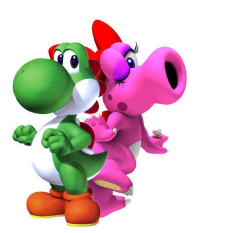 Birdo and Yoshi Birdo Mario, Mario Party 7, King Koopa, Japanese Video Games, Nintendo Characters, Super Mario World, Super Mario Art, Super Mario Brothers, Mario Art