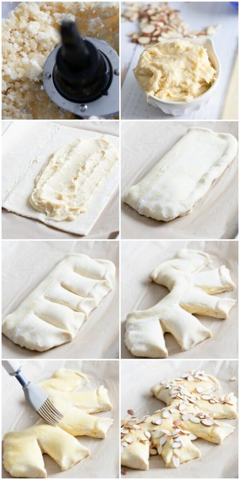 Try this melt-in-your-mouth delicious Almond Bear Claw pastry recipe! Easy to make, flaky, and irresistible. Bearclaw Recipe Easy, Bear Claws Recipe Easy, Bearclaw Pastry, Bear Claw Recipe, Almond Paste Recipes, Pastries Recipes Dessert, Almond Pastry, Puff Pastries, Puff Pastry Desserts