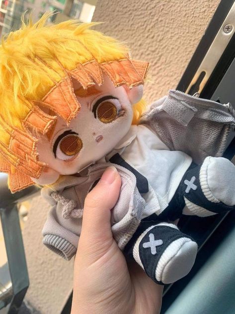 Demon Slayer Plushie, Kny Plushies, Anime Plush Doll, Diy Plush Dolls, Anime Plushies, Cute Squishies, Doll Plushies, Anime Crafts, Kawaii Plush