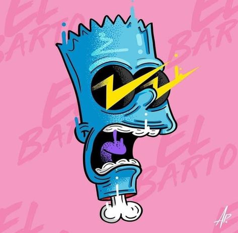 Scared Cartoon, Tato Maori, Graffiti Alphabet Styles, Rick And Morty Stickers, Traditional Tattoo Inspiration, Simpsons Drawings, Skateboard Art Design, Pop Art Drawing, Simpsons Art