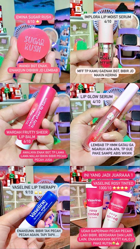 Cara Agar Bibir Pink Alami, Make Up Pemula, Makeup Cantik, Basic Skincare, Diet Sehat, Korean Skin Care Secrets, Healthy Makeup, Recommended Skin Care Products, Vaseline Lip Therapy