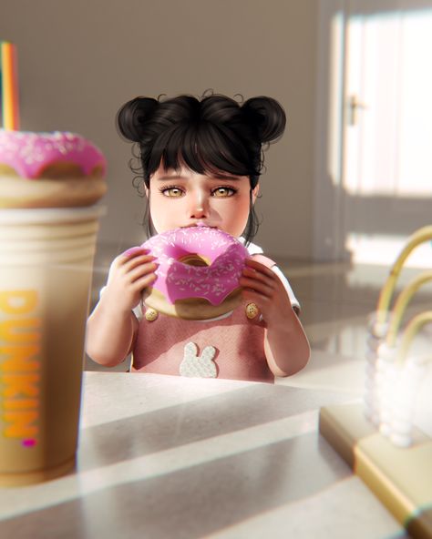 Sims 4 Restaurant, Dunkin Donut, Coffee And Donuts, Sims 4 Cc, Sims 4 Mods, Coffee Bar, The Sims, Sims 4, Donuts