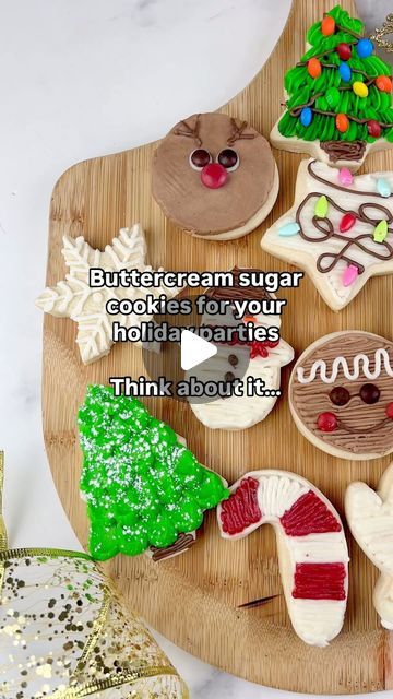 Sofy Saavedra on Instagram: "I’m a HUGE fan of buttercream sugar cookies! Royal icing is good to make amazing designs, but the flavor is just blah. I love love love buttercream and these sugar cookies are thick, they’re the perfect duo. Tomorrow at 6pm PST, I’m hopping on instagram live and showing you how to decorate some cute Thanksgiving themed buttercream sugar cookies. Follow along and set your alarms! ⏰" Buttercream Sugar Cookies, Sugar Cookies Royal Icing, Cookies Royal Icing, Christmas Candies, Buttercream Decorating, Thanksgiving Cookies, Decorated Sugar Cookies, Easy Thanksgiving, 2024 Christmas