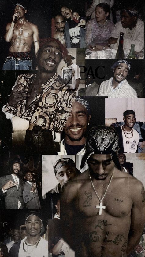 2pac Collage Wallpaper, Sleazy World Go Wallpaper, Tupac Collage Wallpaper, 2pqc Wallpaper, Ganster Aestethic Wallpaper, 2pac Wallpaper Aesthetic, 2 Pac Wallpaper, Wallpaper Backgrounds Aesthetic Vintage 90s, Wallpaper Backgrounds Rappers