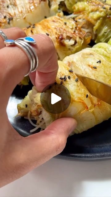 Chinese Cabbage Rolls Recipe, Cabbage Rolls Asian, Asian Cabbage Rolls Recipe, Vietnamese Cabbage Rolls, Ricotta Stuffed Cabbage Rolls, Chicken Thigh Stir Fry, Octopus Eating, Cabbage Rolls Recipe, Cooking Challenge