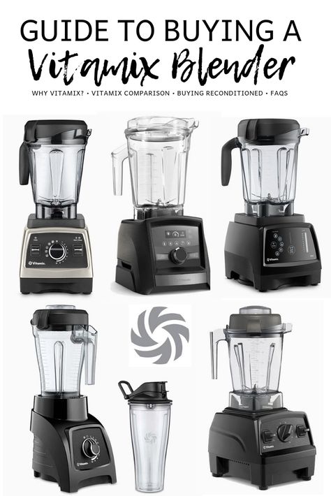 Which Vitamix is the Best? A Vitamix comparison of 5 different models and answers to many questions about buying a Vitamix blender, such as: Do I need a Vitamix? Which Vitamix to buy? Should I buy a refurbished Vitamix? Where to buy a Vitamix? And so much more! #vitamix #vitamixblender #bestvitamix via @joyfoodsunshine Vitamix Cocktail Recipes, Best Blender For Smoothies, Vitamin Blender, Blending Machine, Vitamix Soup Recipes, Single Serve Blender, Best Blender, Apricot Smoothie, Vitamix Blender