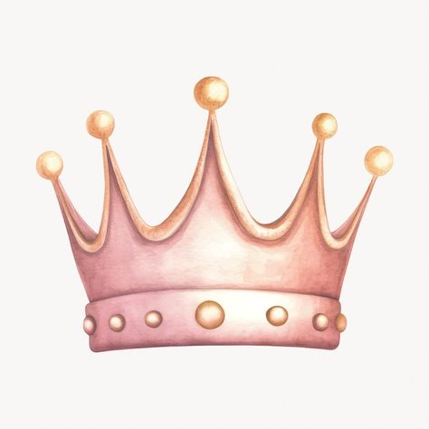 Elegant pink princess crown illustration | Premium AI-generated vector Tiaras And Crowns Drawing, Crown Illustration, Quinceanera Crown, Christian Planner, Vector Background Pattern, Free Business Card Mockup, Princess Crown, Business Card Maker, Flyer Maker