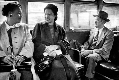 Rosa Parks refuses to give up her seat on the bus - The Globe and Mail Rosa Parks Quotes, Rosa Park, Montgomery Bus Boycott, Bus Boycott, Amelia Earhart, She Wolf, Peaceful Protest, Jim Crow, Book Trailers