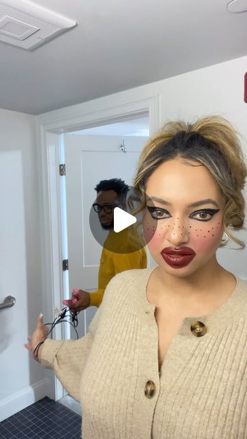 Ling and Lamb on Instagram: "I can’t believe this video is 2yrs old… Do you guys remember when I did this HORRIBLE MAKEUP prank to see Hubby’s reaction 🤣🤣🤣😂 

Disclaimer: This content is exclusively managed by Caters News. To license or use in a commercial player please contact licensing@catersnews.com or call +44 121 616 1100 / +1 646 380 1615

#lingandlamb #makeup #funny #couple" Make Me Laugh Funny Stuff To, Funny Dad Videos, Funny Prank Videos Can't Stop Laughing, Funny Contact Photos, Very Funny Pictures Hilarious, Random Funny Pictures Weird, Funny Scary Videos, Crazy Funny Videos Hilarious, Funny Prank Videos Can't Stop Laughing Hilarious