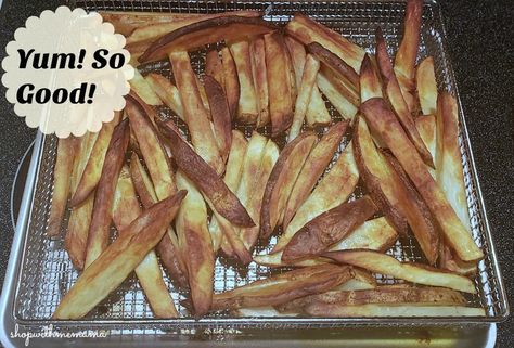 Cuisinart Air Fryer Toaster Oven, Cuisinart Air Fryer, Oven French Fries, Cuisinart Toaster Oven, Air Fryer Fries, Toaster Oven Recipes, Air Fryer Toaster Oven, Air Fryer French Fries, Wings In The Oven