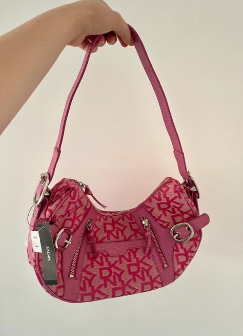 Pinterest Room, Purse Collection, Dkny Bag, Leonie Hanne, Pinterest Room Decor, Pink Y2k, Y2k Pink, Bag Collection, Cute Bags