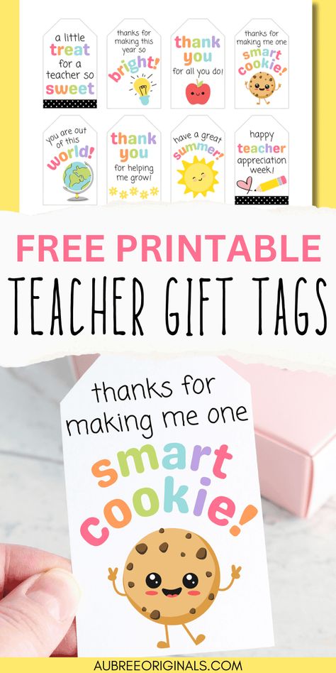 free printable teacher appreciation gift tags Best Teacher Gift Ideas, Teacher Tags Free Printables, Teacher Appreciation Gift Tags Free, Teacher Gift Tags Printable Free, Teacher Thank You Gift Ideas, Teacher Gift Ideas Diy, Free Printable Teacher Appreciation Tags, Diy Teacher Appreciation Gifts, Free Teacher Appreciation Gifts