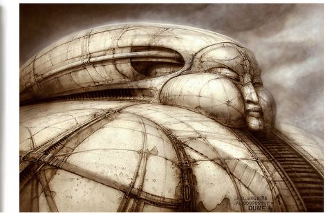 Jodorowsky's Dune Storyboard by Moebius Jodorowsky's Dune Concept Art, Jodorowsky's Dune, Alien Artist, Hr Giger Art, Ken Kelly, Dune Film, Giger Alien, Giger Art, H.r. Giger