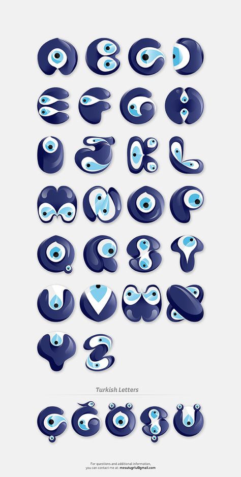 Evil eye font designFrom time immemorial, people, from gut feelings, we instantly become wary of strangers with greedy or mean eyes. We know from experience, that effusive praises should be taken with a pinch of salt, for behind all the gushes, smiles an… Evil Eye Tattoo, Evil Eye Art, Typography Served, Arabic Typography, Greek Evil Eye, Evil Eyes, Eye Tattoo, Font Design, Eye Art