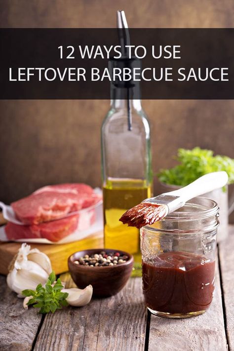 After the barbecue is over and the guests have gone, what do you do with the leftover sauce? We happen to know many ways to put this stuff to good use! #barbecue #barbecuesauce #bbq #bbqsauce #leftovers Ways To Use Bbq Sauce, Uses For Bbq Sauce, Pork Loin Pulled Pork, Best Barbecue Sauce, Carolina Bbq Sauce, Rack Of Ribs, Ground Beef Pasta, Barbecue Sauce Recipes, Beef Pasta