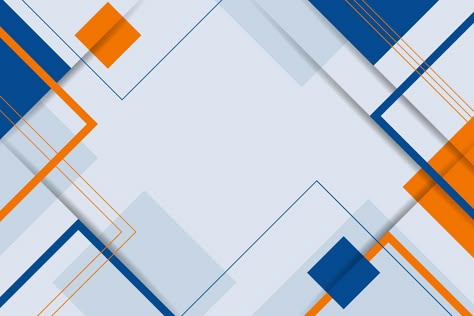 Orange Geometric Background, Blue Graphic Background, Orange Blue Background, Orange And Blue Background, Blue And Orange Background, Blue Geometric Background, Cover Template Design, V Logo Design, Vector Background Graphics