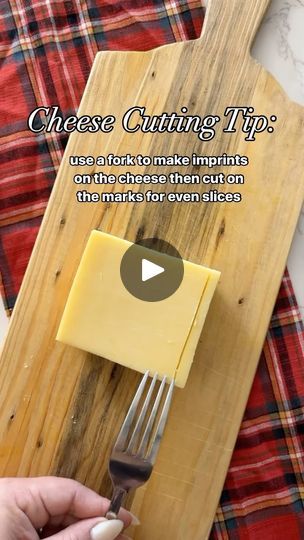 8.5K views · 24K reactions | My MOST viral hosting hack that I learned from the Cheese Queen herself @thecheesechica 🧀🧀🧀

If you’re hosting a crowd & making a cheese board, you’ll love this hack! It’s the easiest way to cut cheese evenly & will leave your board looking like it was made by a pro 😅

Follow for more easy & delicious recipes (and hosting content 😅)

#entertainingathome #cheeselover #cheeseboards #hosting #hostingtips #partyfood | Jacqueline Vignona | Easy & Delicious Recipes | Tommy Richman · DEVIL IS A LIE How To Cut Cheese, Chartreuse Board, Tommy Richman, Hosting Hacks, Queso Cheese, Cheese Lover, Easy Delicious Recipes, Kitchen Tips, Easy Delicious