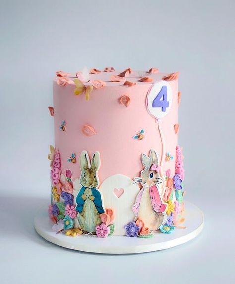 Assorted desserts by Anika on Instagram: "Peter Rabbit 🐰 #peterrabbitcake #cakesofinstagram #cakestagram #cakedecorating #cakegram #themedcakes #sydneycakes #sydneycakedecorator #sydneyevents #sydneykidsparty #sydneyeventstylist #cakecakecake #cakeart #cakegoals #caketrends #pastelcake #celebrationcake #cakeforalloccasions #cakeporn #instacake #colourmillmade #cakeboss #flowerpower #sydneydesserts #bakersofinstagram #baking #madewithlove #supportsmallbusiness #cakestyle #buttercreamcake" Beatrix Potter Cake, Peter Rabbit Cake, Royal Wedding Cake, Carousel Cake, Peter Rabbit Birthday, Bunny Birthday Party, Rabbit Birthday, Backyard Birthday Parties, Peter Rabbit Party